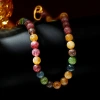 Hyacinth New Chinese-style natural stone necklace with a contrasting color design for women, highlighting a fair and elegant look, and exuding a sense of sophistication. 2025 new trendy collarbone chain details Picture